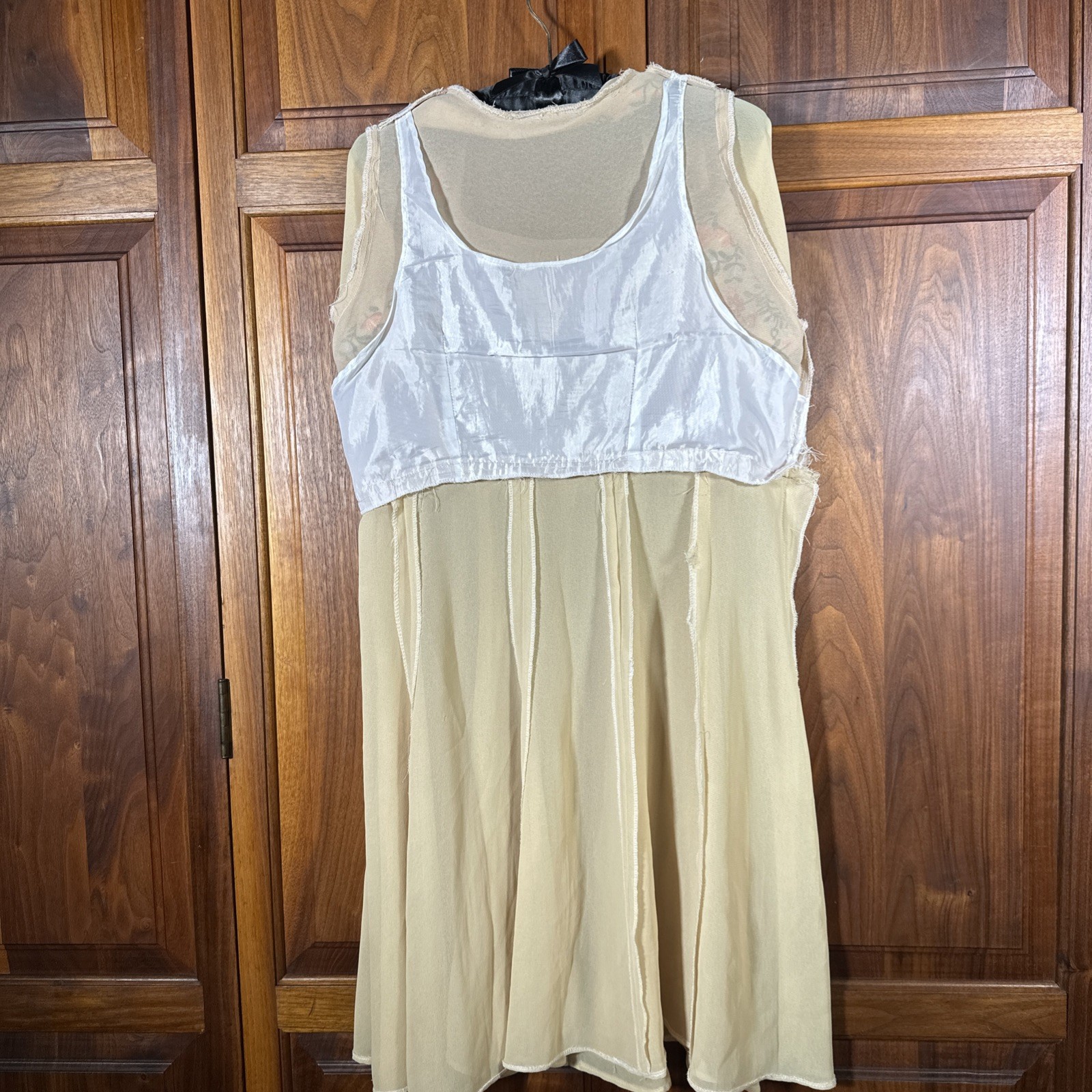 Vintage1930s 1940s style Dress Possibly from the 1970s Prairie Folk Revival
