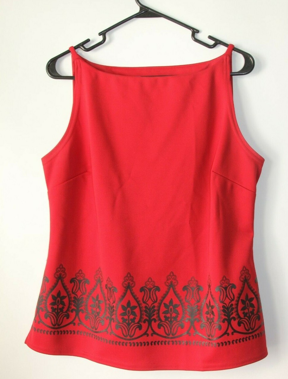 Vintage 90s BIA (Born In America) Red & black Skirt & tank top outfit Size large