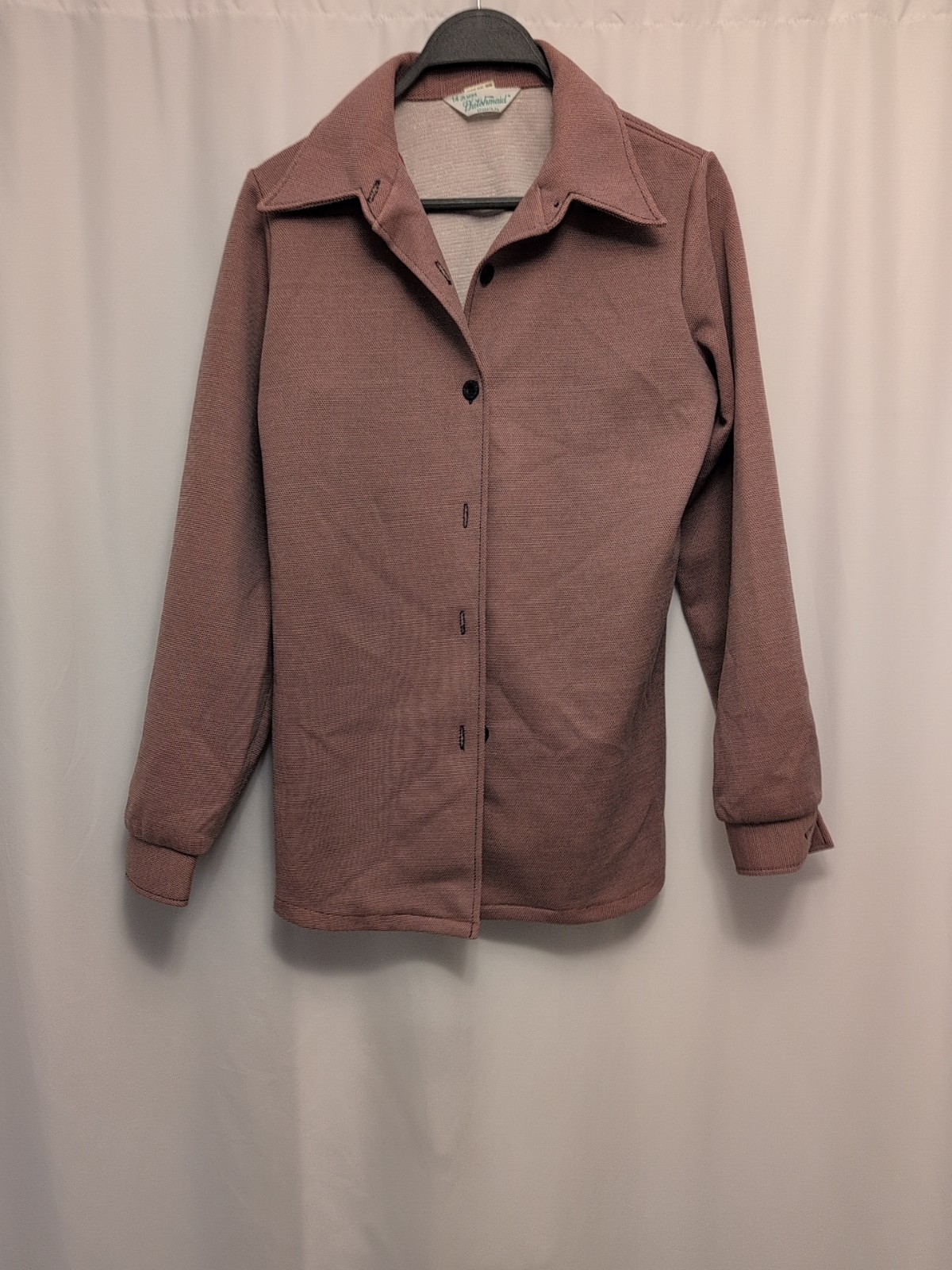 80s womens vtg 14 jr miss dutchmaid jacket reddish darker buttons Ehprata, PA !!