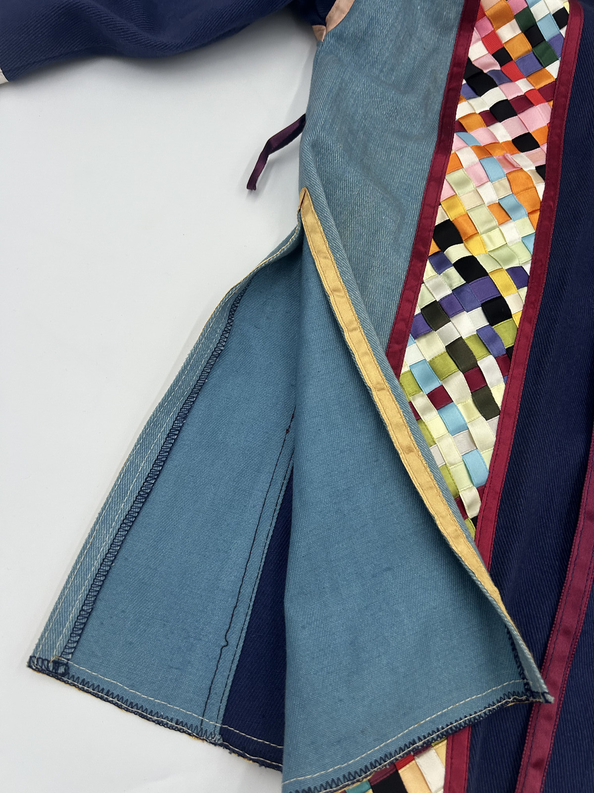 Vintage 70s The French Clique Patchwork Jacket — Size M