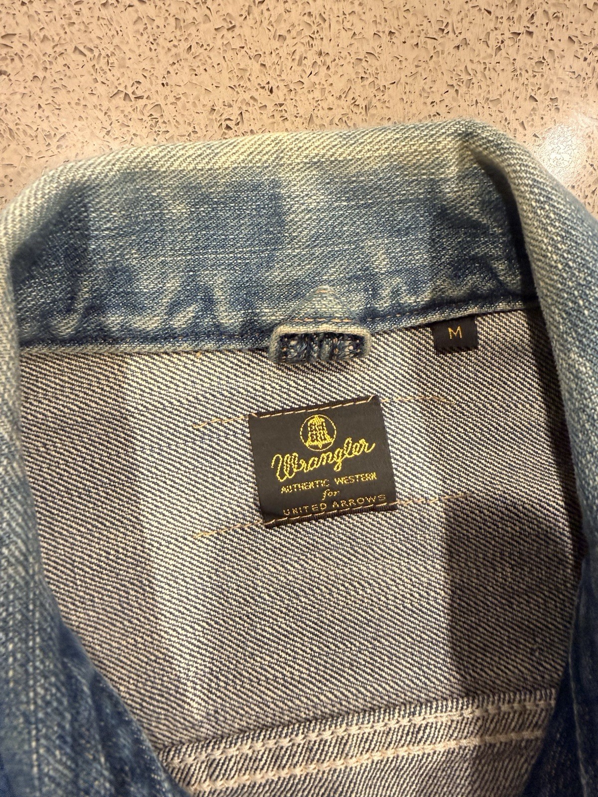 Vintage Wrangler for United Arrows Men’s Blue Denim Jacket M Regular