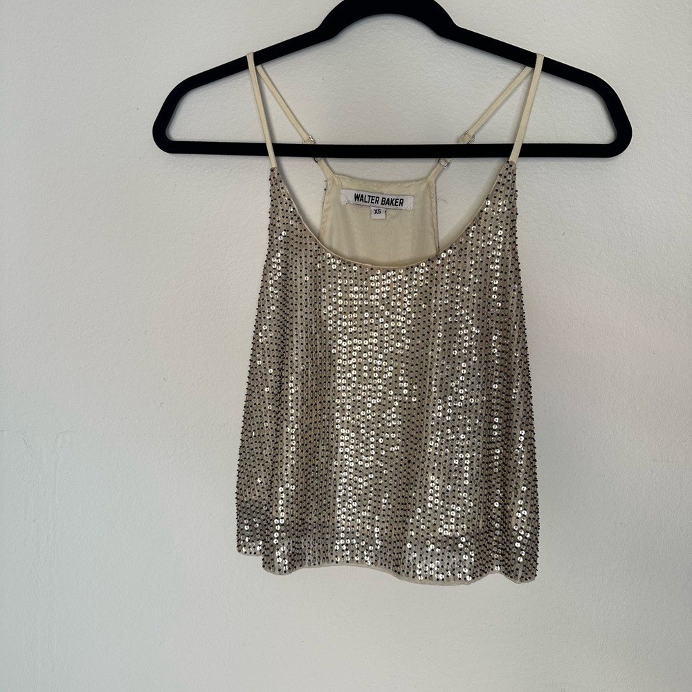Walter Baker Sequins Cami XS