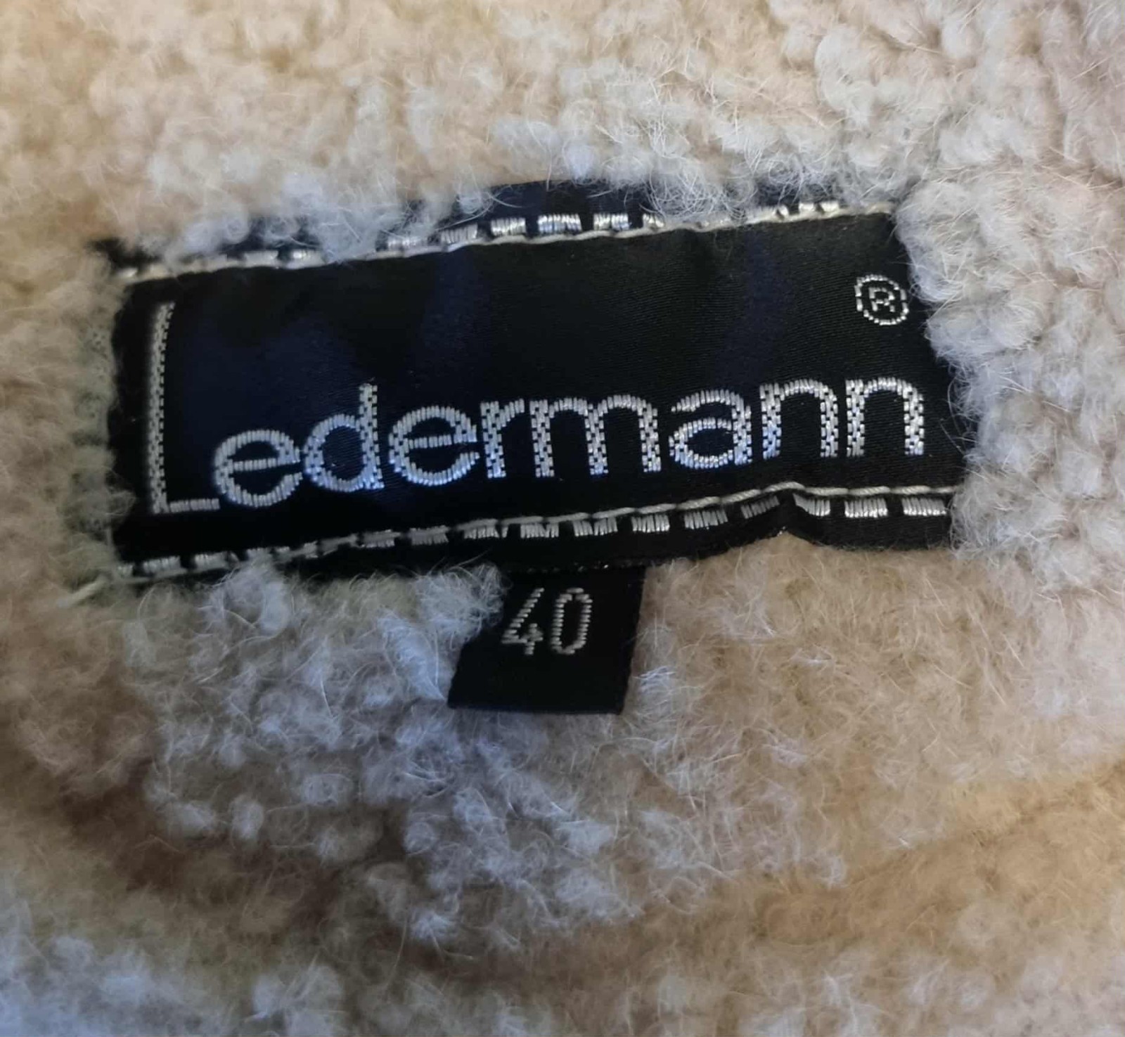 Vintage 1960s/70s Ledermann Shearling Coat Women’s AU 14/16 Long Jacket