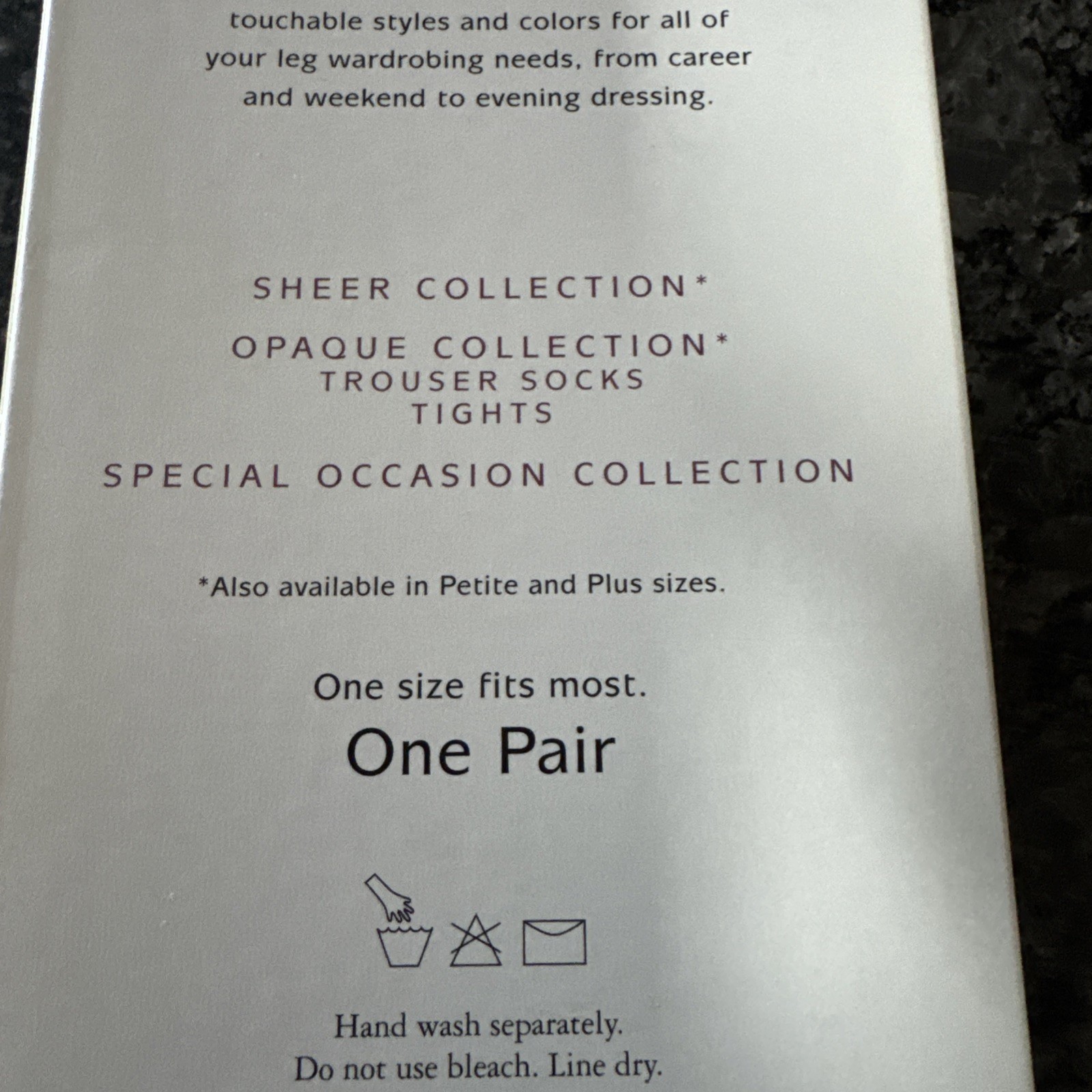 Hanes Silk Reflections Trouser Socks Vintage 1998 Graphite Silky Opaque OSFM E47