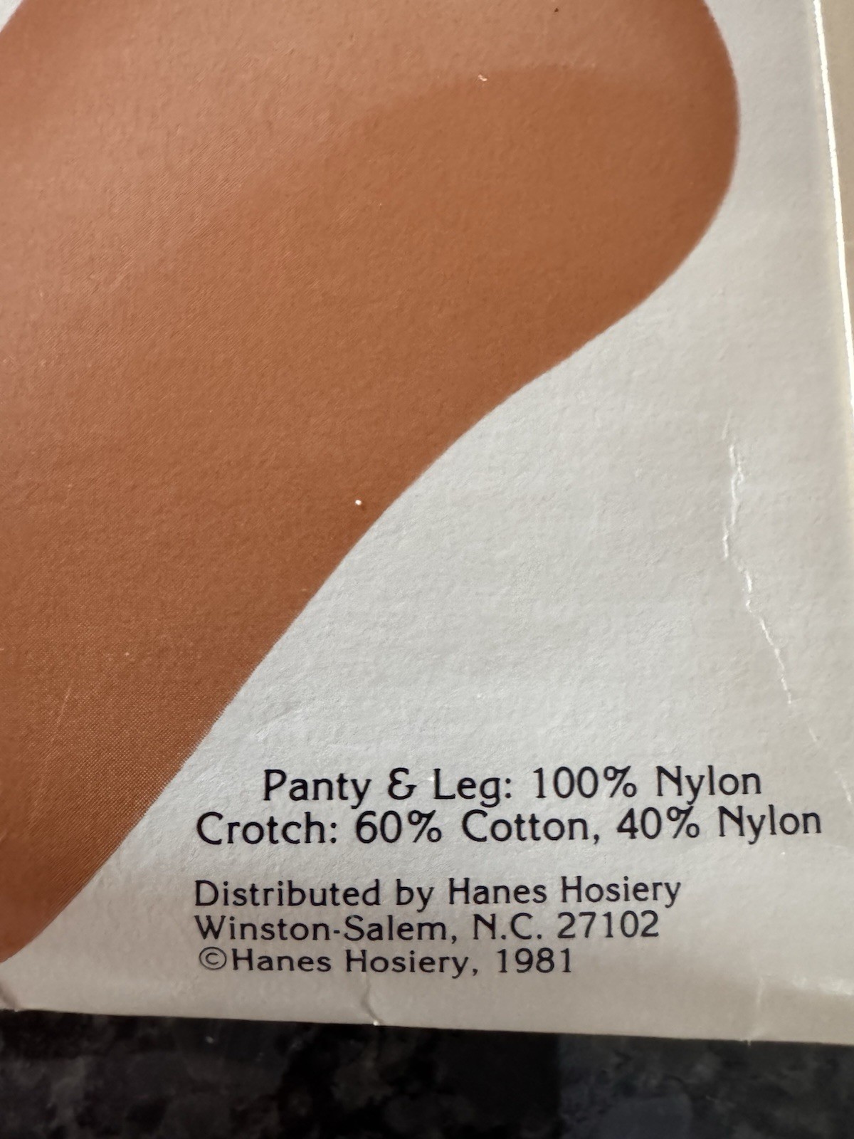 Underalls Pantyhose Vintage 1981 Suntan Size C-D Style 320 New Old Stock