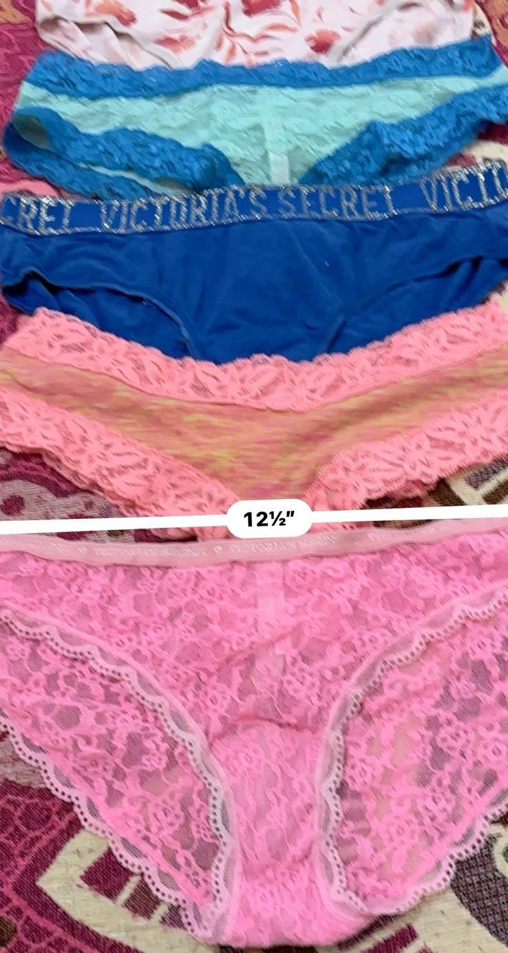 Vintage Lote 5 Pink/victoria Secrets Mic Pantis #005