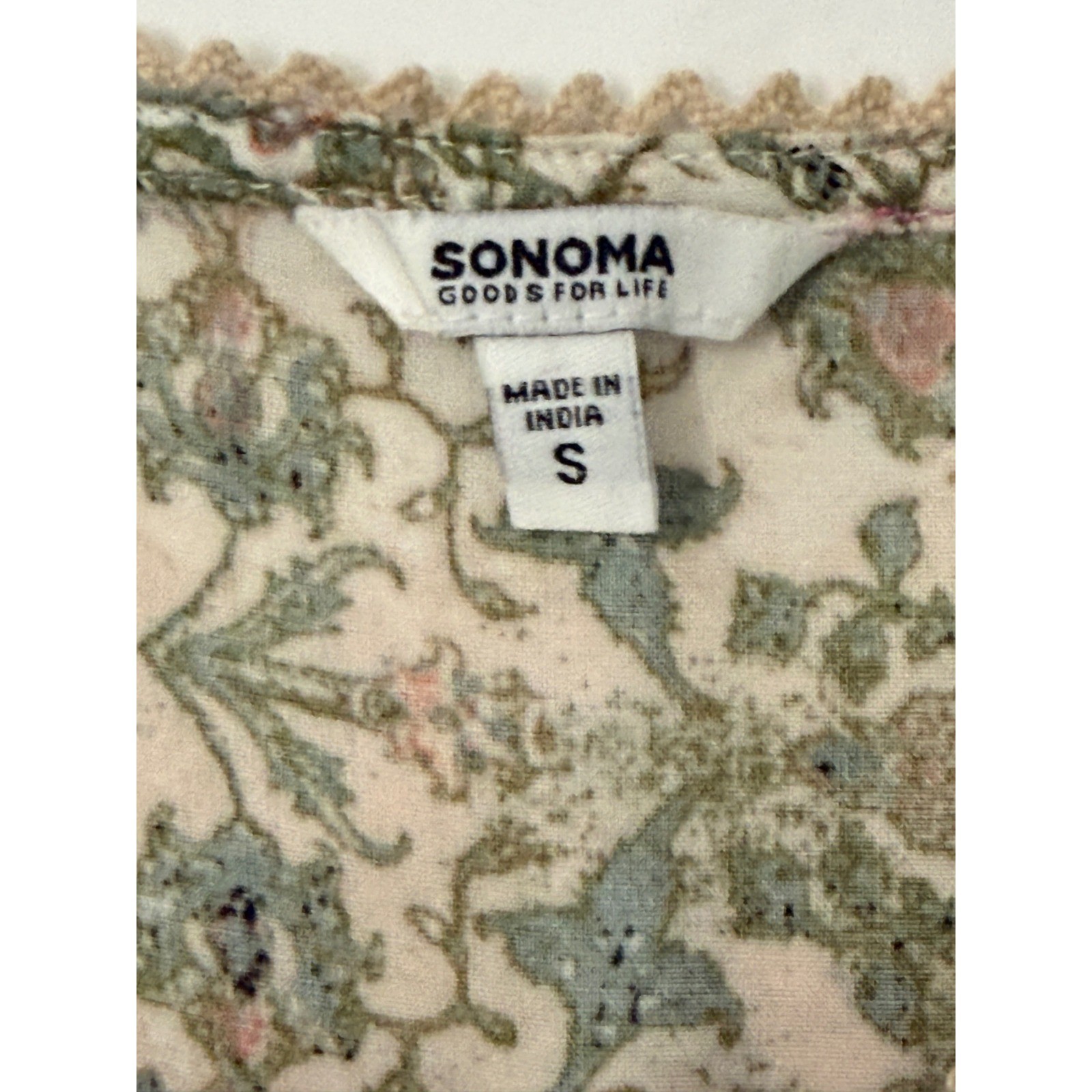 Cottage Core Boho Cami’s Rayon Flowy Floral Feminine Sonoma Sz Small Lot of 2
