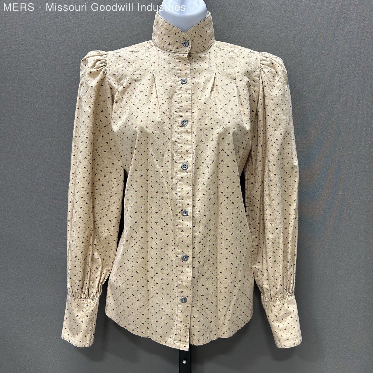 Vintage 70s Frontier Classics Victorian Blouse Size XS Prairie Western Boho Top