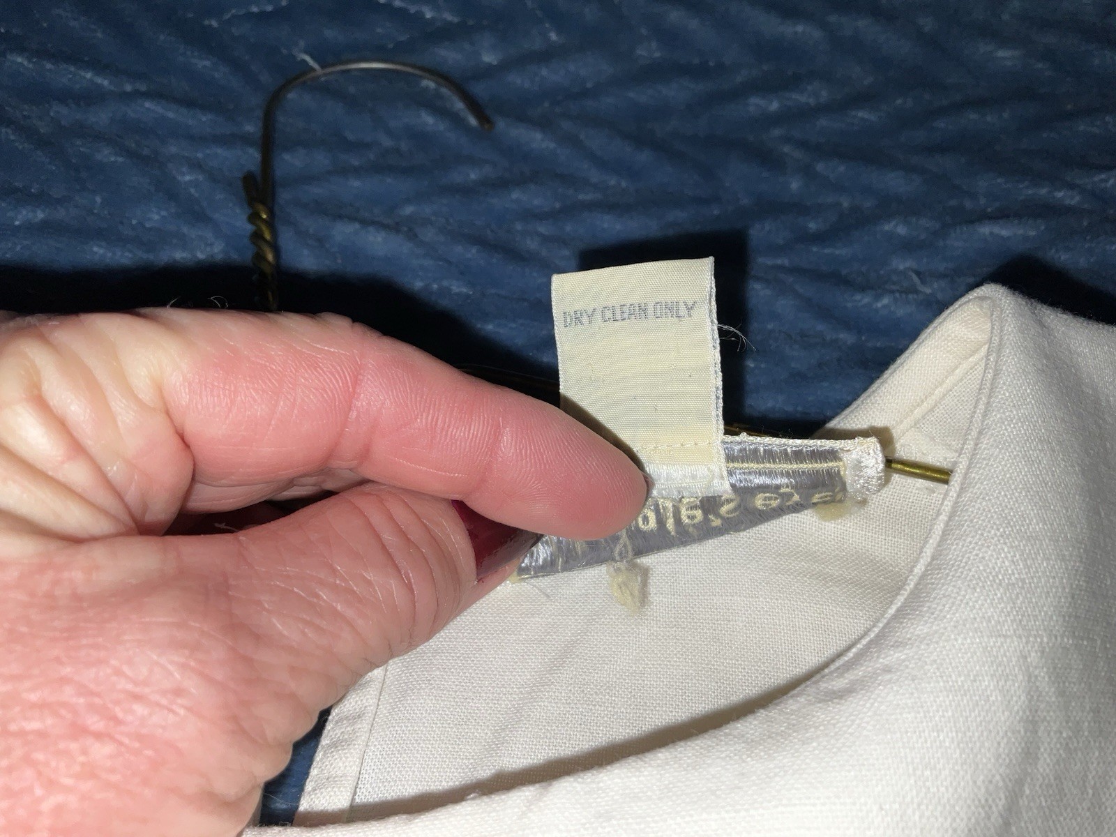 Eagle’s Eye Vintage Shirt With Embroidered Alphabet Collar Teacher Size 6