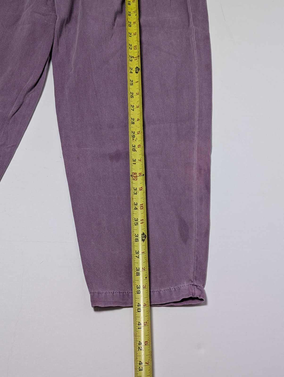 Vtg. 1980s-1990s Women’s Michael G Purple/Violet Stretch Waist Jeans Size S Lot