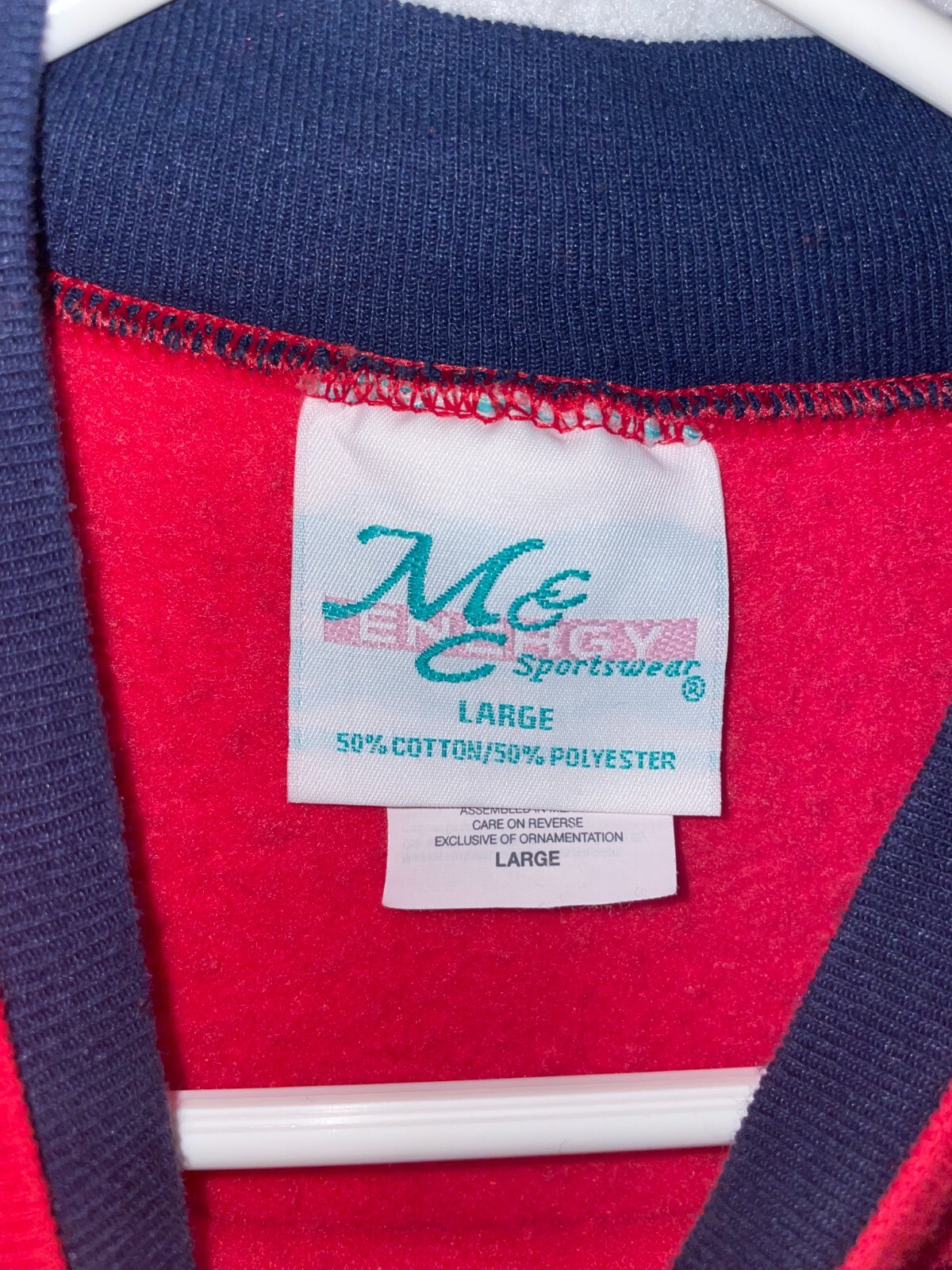 Vintage 1990s MC Sportswear A Dog Is A Person Granny Sweatshirt sz L Embroidered