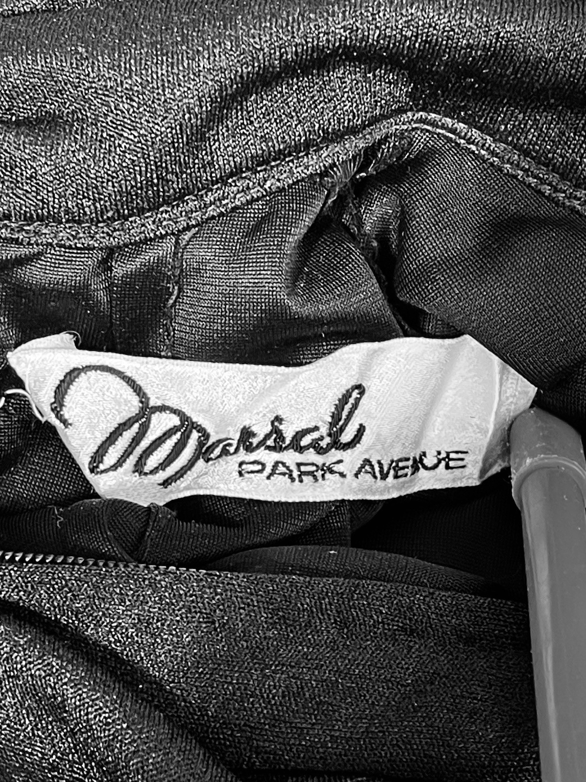 Marsal Park Ave Maxi Black Tan 70’s Paisley velvet Tassels Classic/boho Vtg Rare