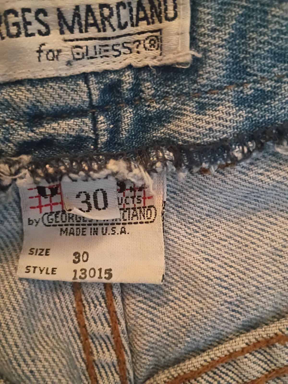 Late ’80s-Early ’90s Vintage Women’s Guess Jeans, Size (10)