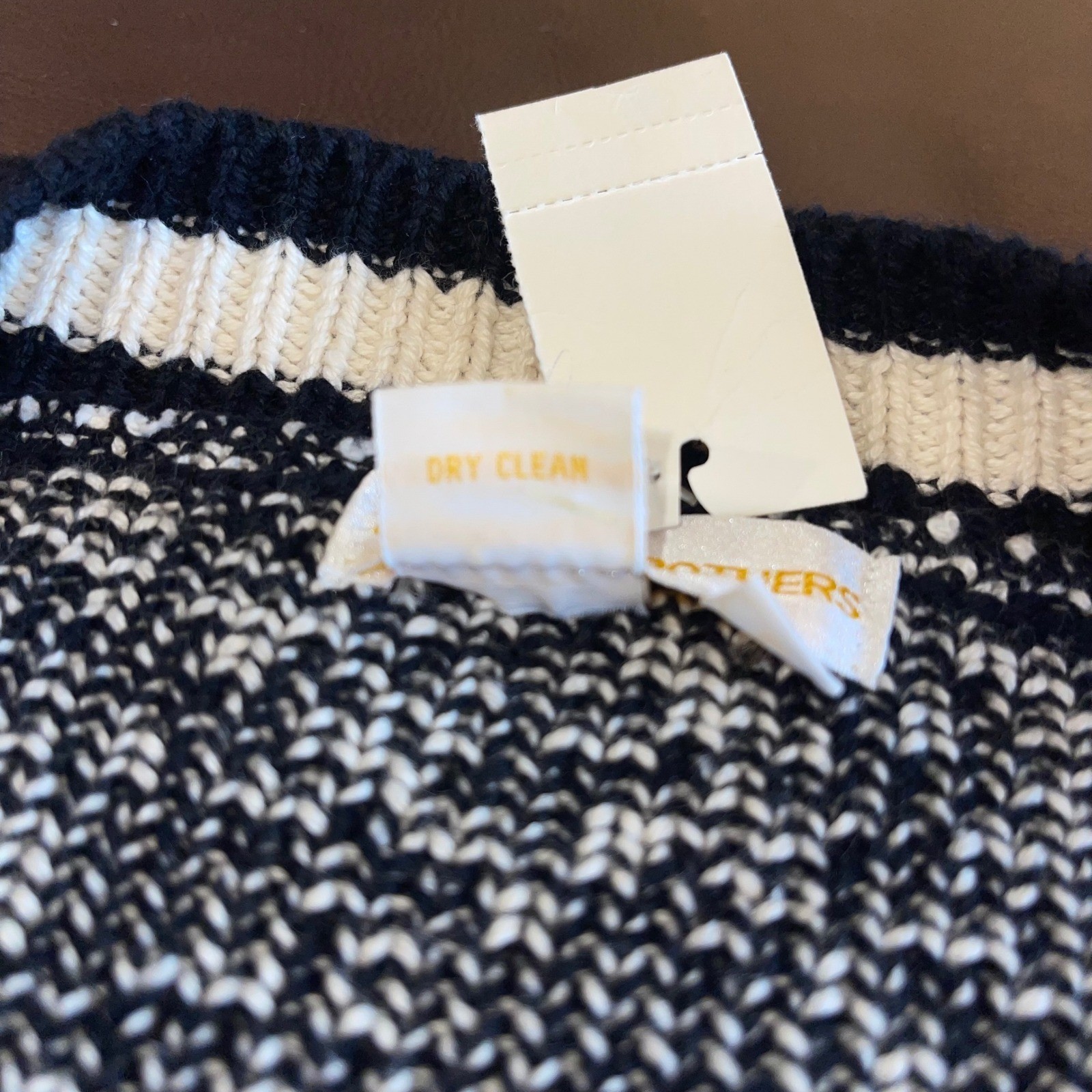 BROOKS BROTHERS vintage cardigan L NWT Cotton Fair Isle Nordic Preppy old money