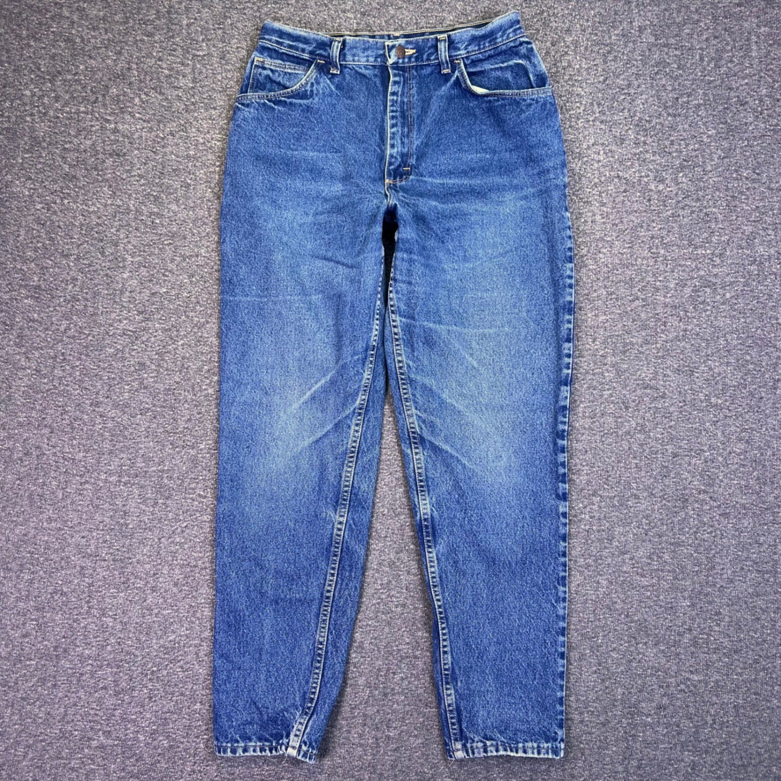 VTG 90s Gitano Jeans Womens 30×30 Blue High Rise Tapered Mom 100% Cotton Denim