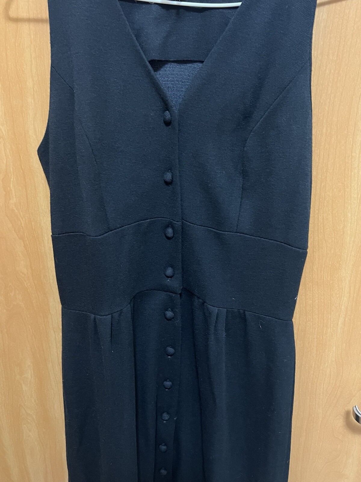 Vintage Black Lou-Ette California Maxi Dress