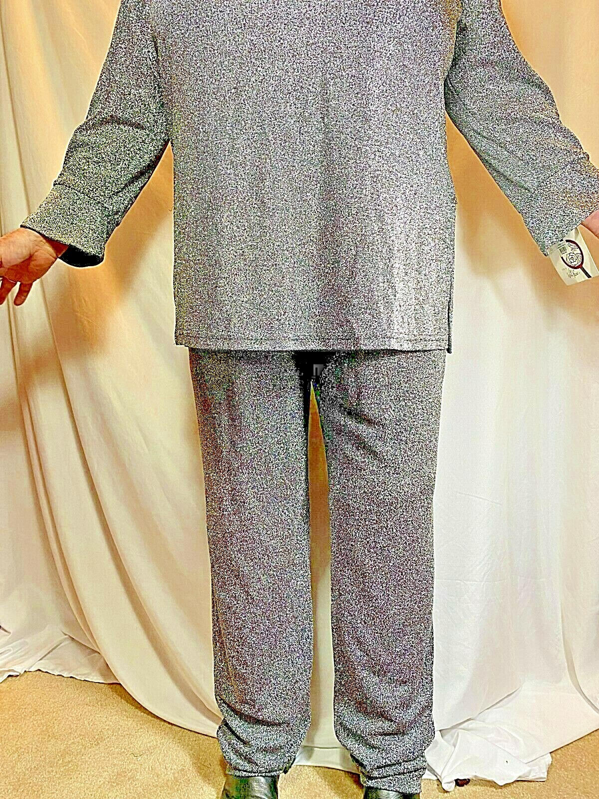 Vintage Pantsuit Wild Rose New with Tags