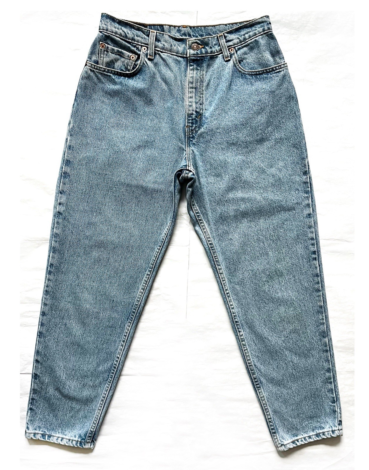 【VTG】1996 Levi’s 551 Relaxed Tapered Jeans 🇺🇸USA Made Women’s 12 PET Fit 29×27