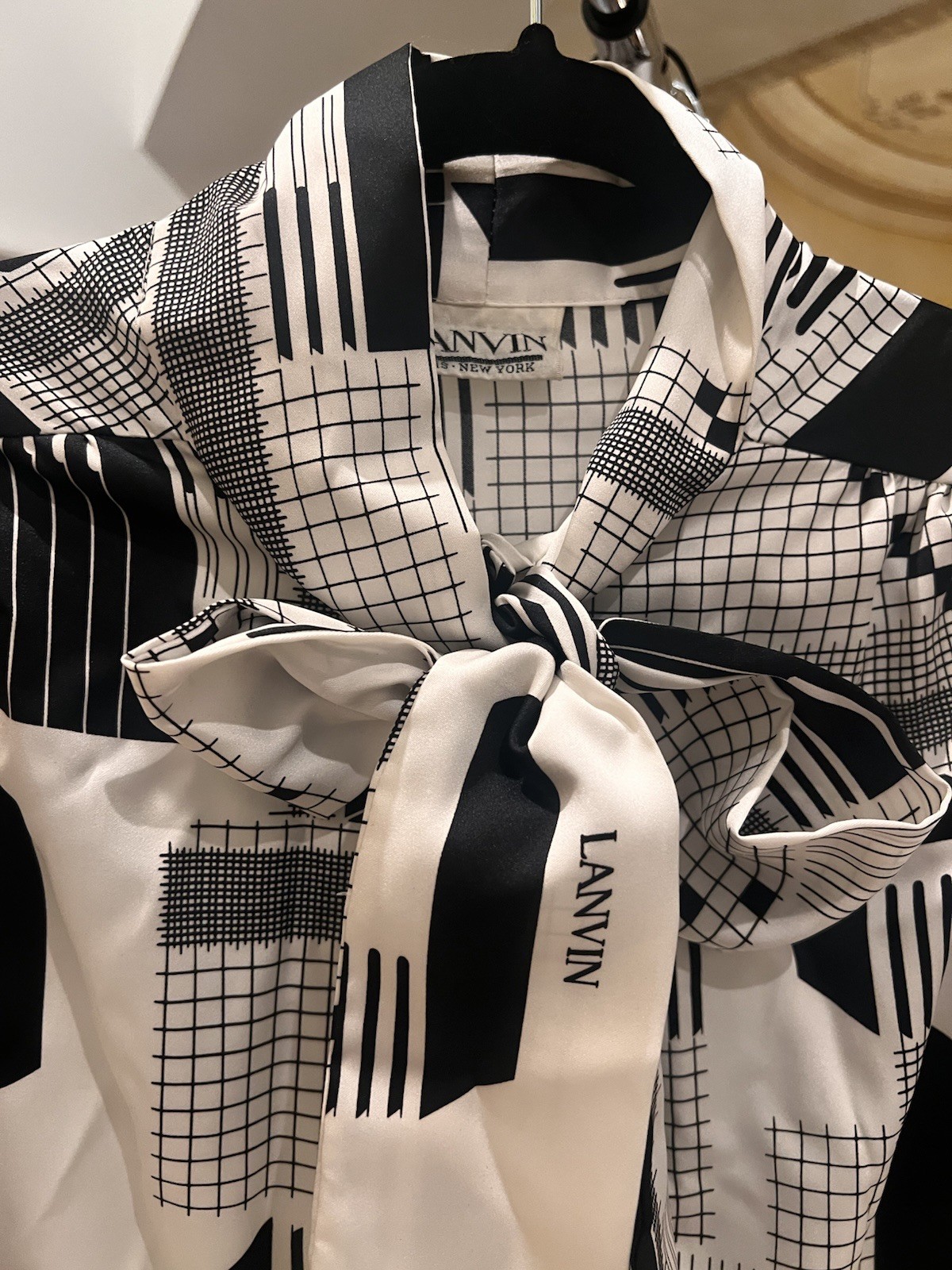 Vintage Lanvin Signed Dress
