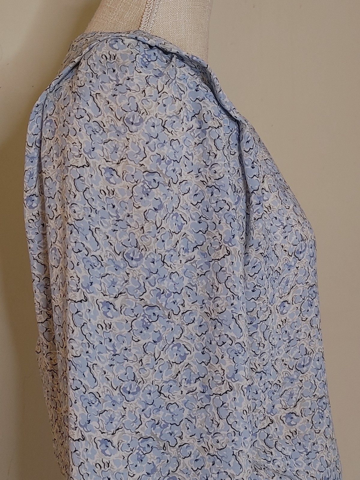 Vintage 80s Dress Secretary Church Grunge Grannycore sz 10 Damon II Union USA
