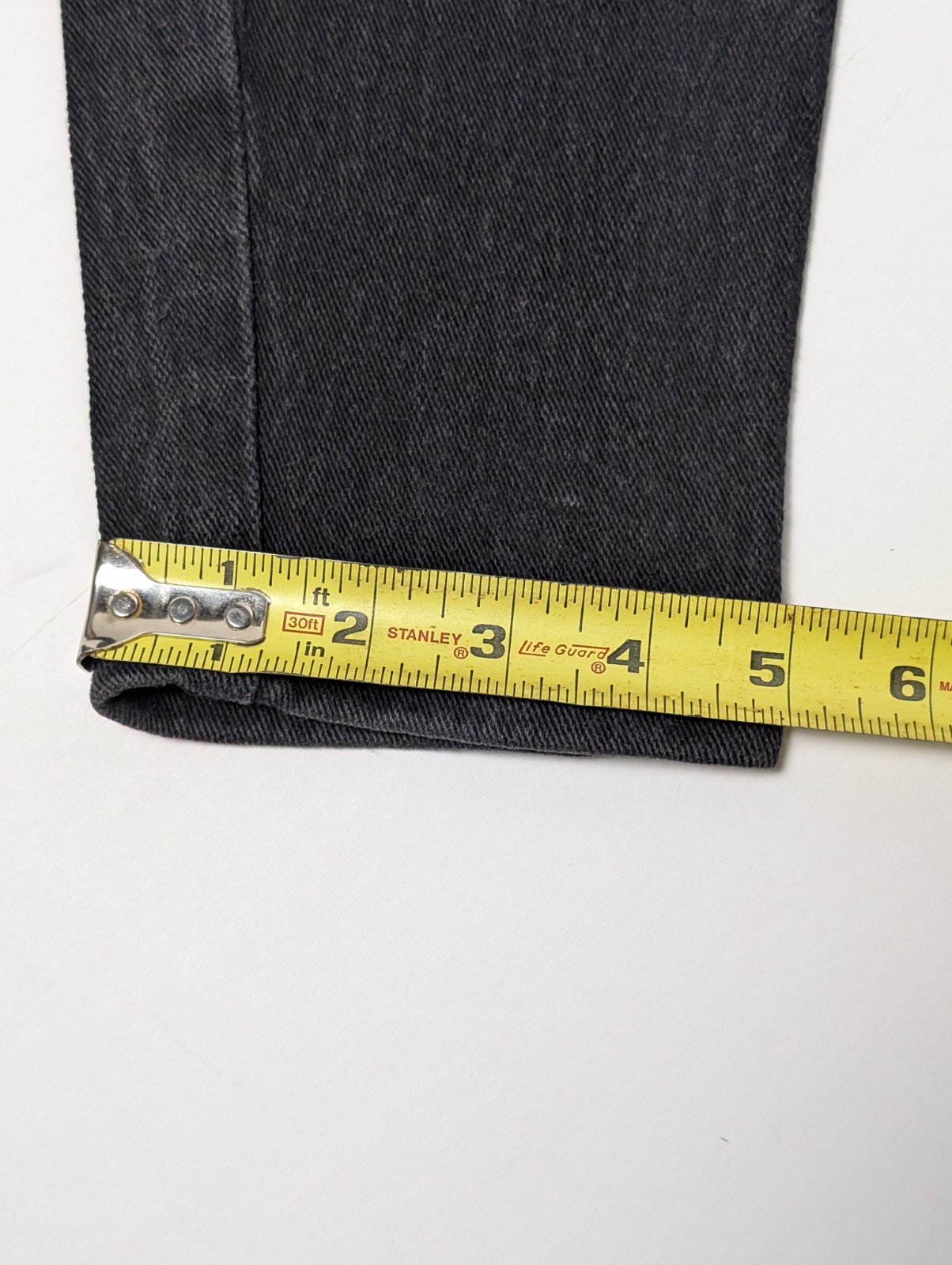 Vtg. 1980s-1990s Women’s No Boundaries Black Slim Fit No Stretch Jeans Size 9/10