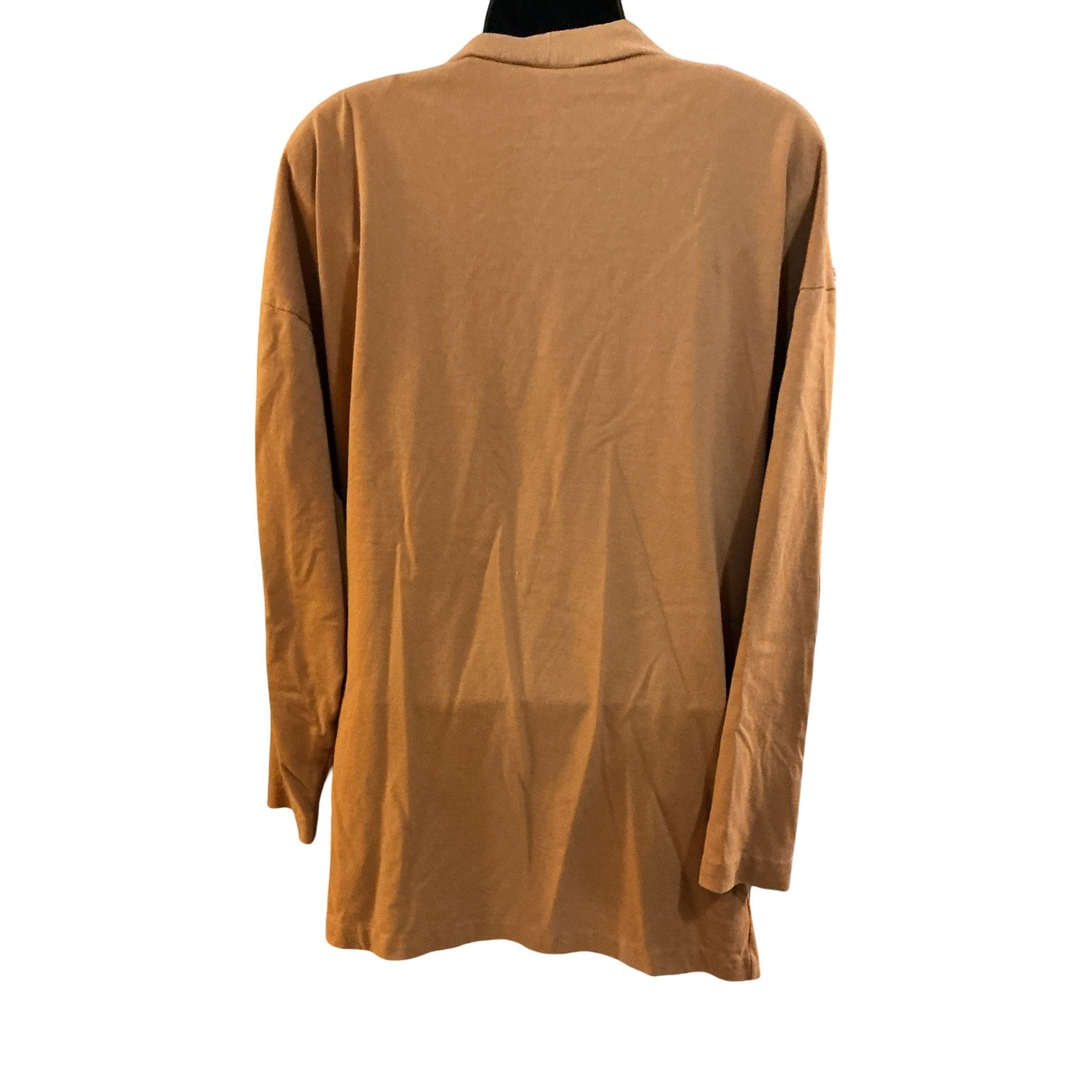 Vintage Juice Oversized Cardigan Brown Button Front Pocket Sweater Medium 0345