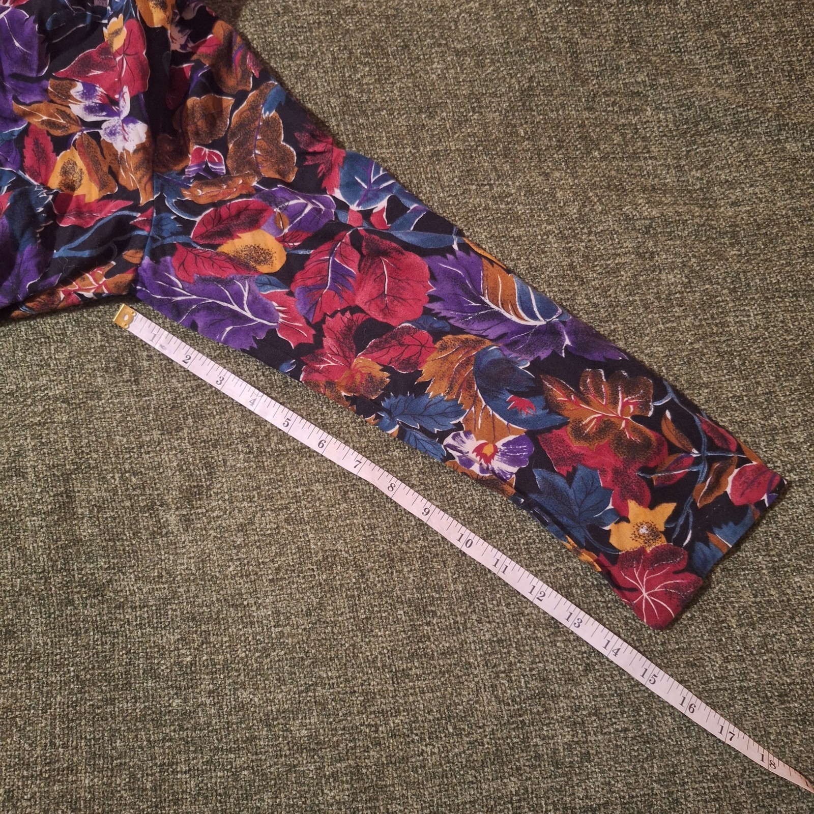 Vintage 70s Katie Brooke Multicolor Patterned Thin Blazer Women’s, Size 8