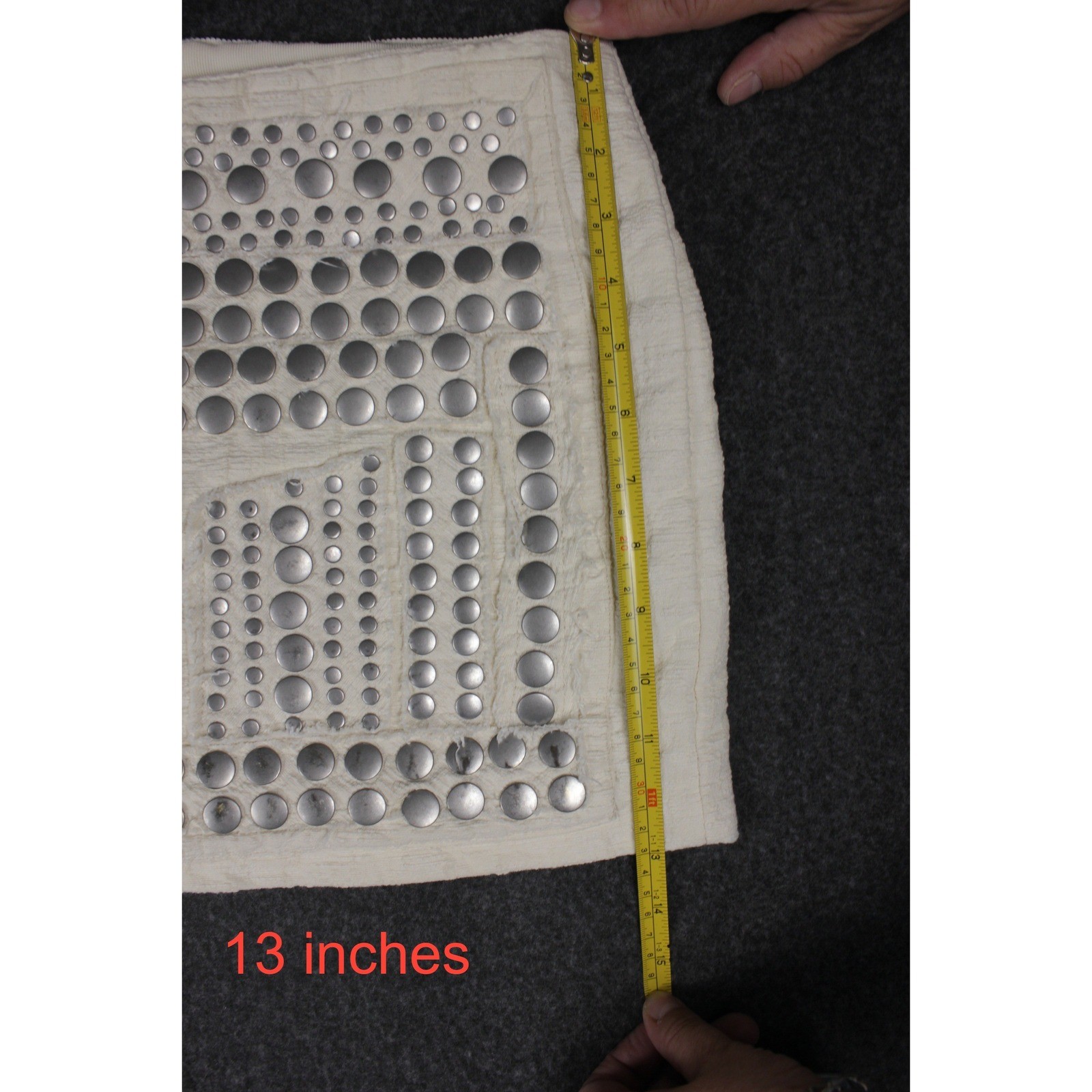 H&M Spring 2013 21st Century Bohemia Studded Vest Skirt Set Womens 8
