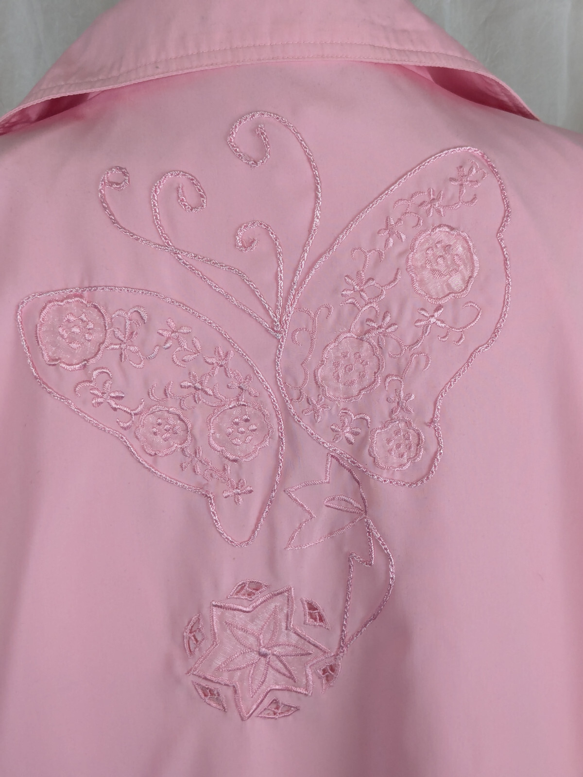 Great Cavalier by St. Paul Vintage 80s Pink Embroidered Jacket & Blouse Set XL