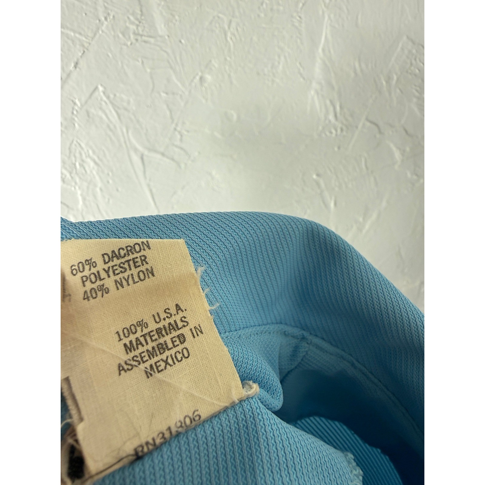 Vintage 60s 70s Barco Dress 11/12 Nurse Uniform Pockets Pintuck Nylon G3-16