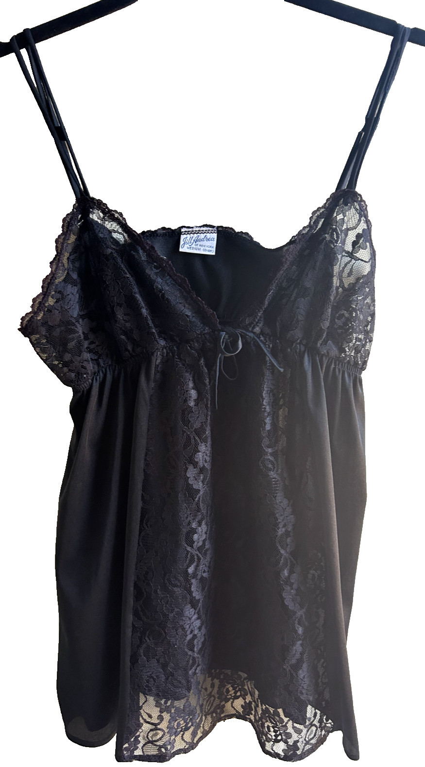Vintage Jill Andrea of New York Sheer Lace intimate top size medium