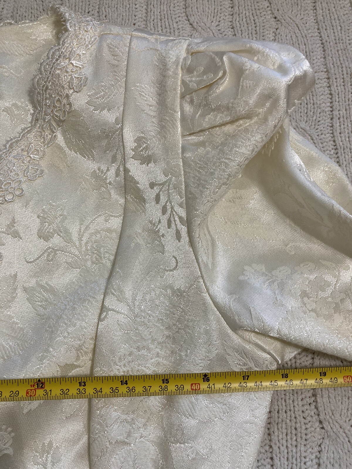 Vintage Cachet By Bari Protas 80s Victorian Tapestry Puff Sleeve Bridal Jacket