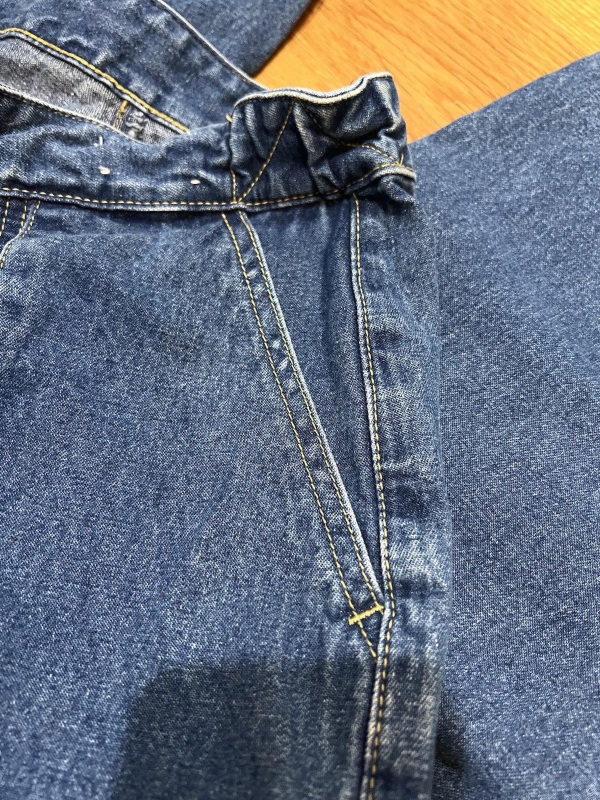 Rare VTG 80s Women’s Gasoline Jeans Comic Strip Accented Pockets/ Snap Buttons