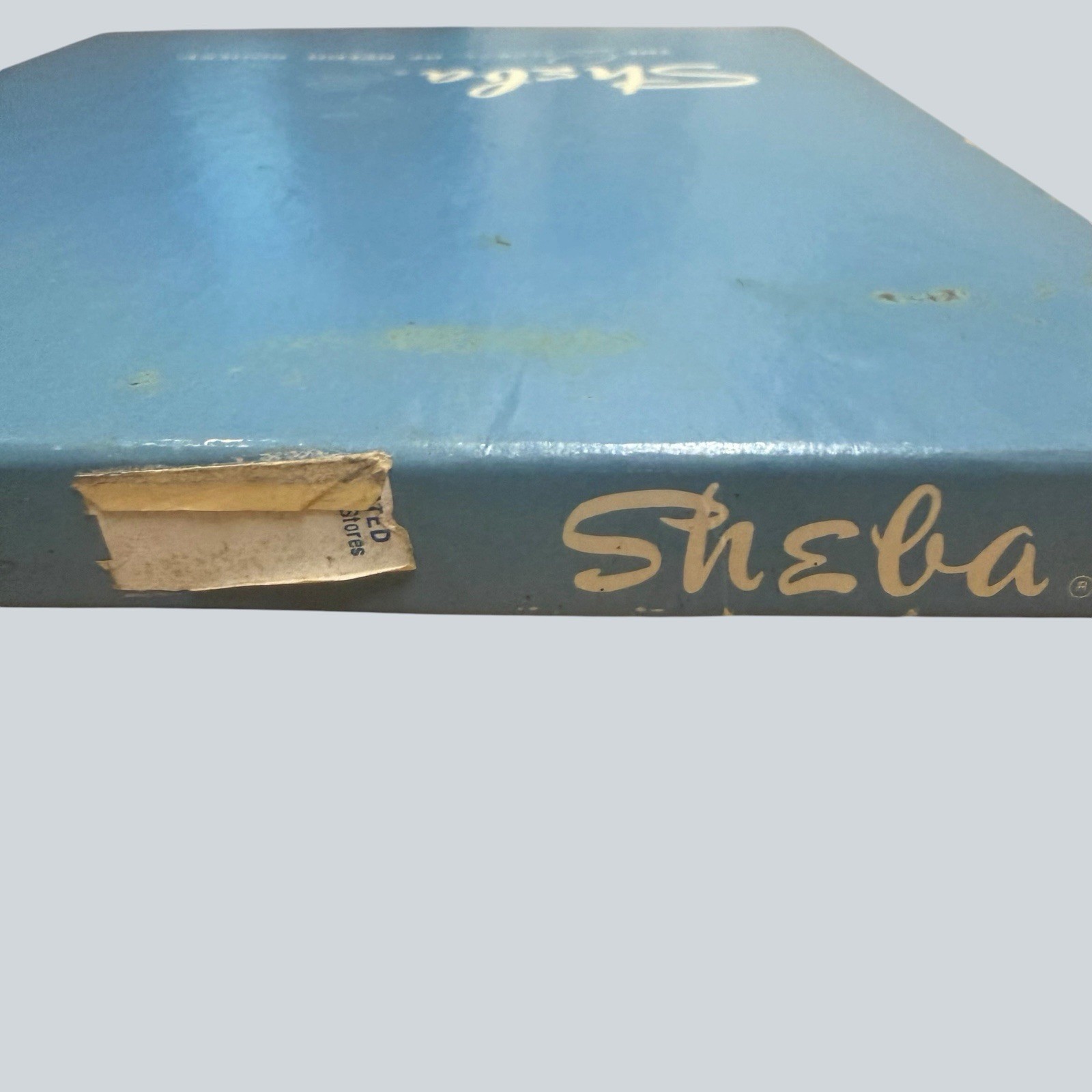 VINTAGE SHEBA SHEER SEAMLESS STOCKINGS 9 1/2 Honey New Old Stock With Tags