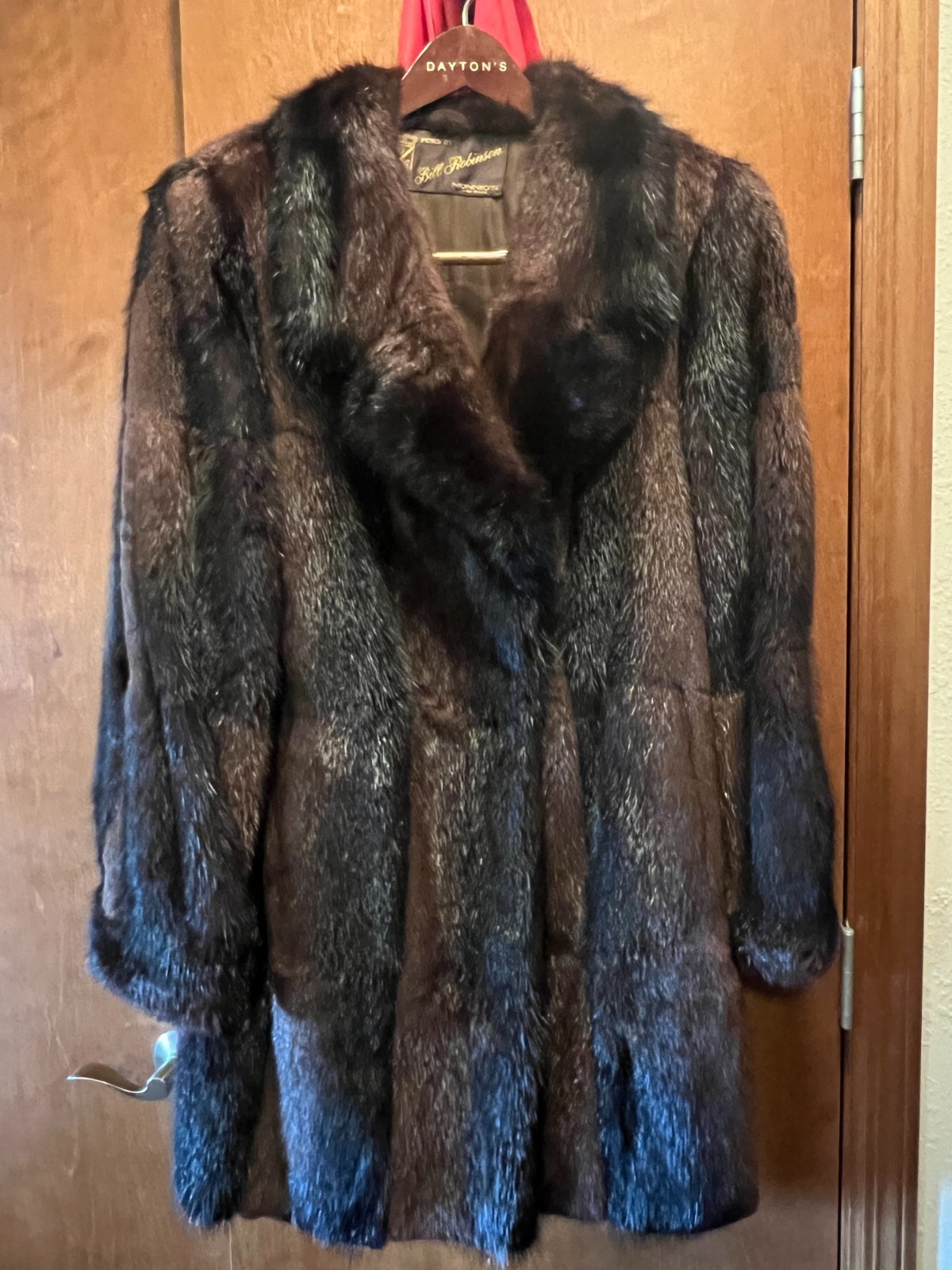 Vintage Bill Robinson Mink Coat, Sz 10. Excellent condition, not worn 25+ years