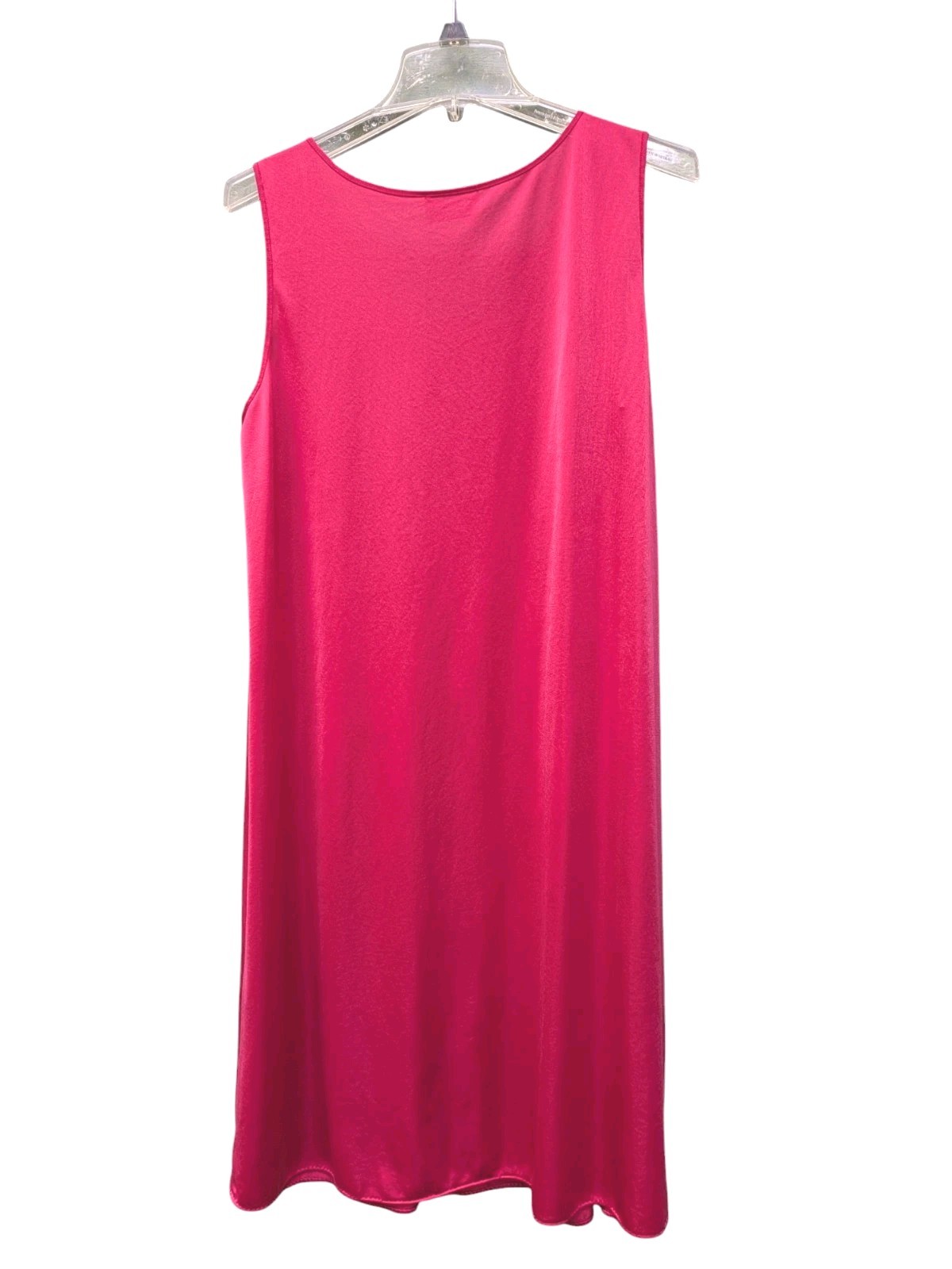 Shadowline Womens Vintage Red peignoir set nightgown robe nylon sleepwear Sm/Med