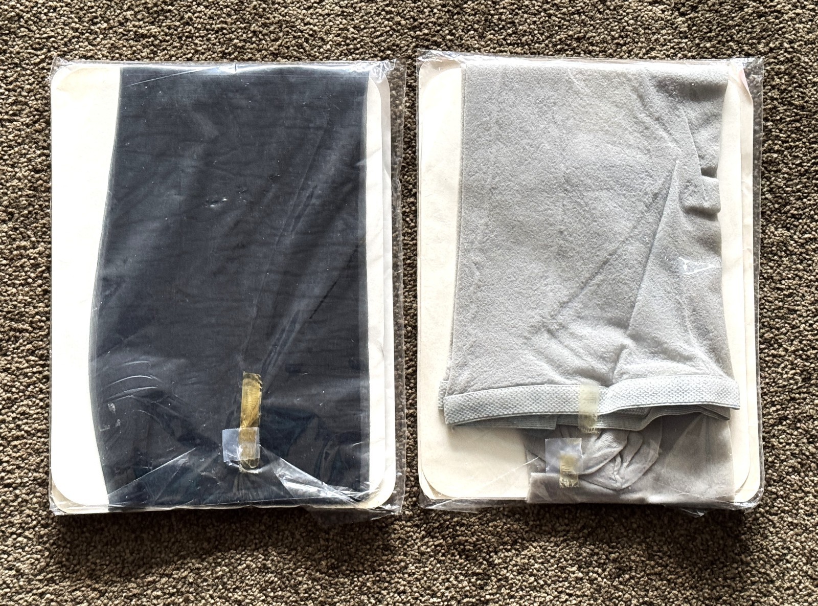 2 Pairs Vintage Albert’s Seamless Panty Hose – NEW – Size D – Tall 5’8″+