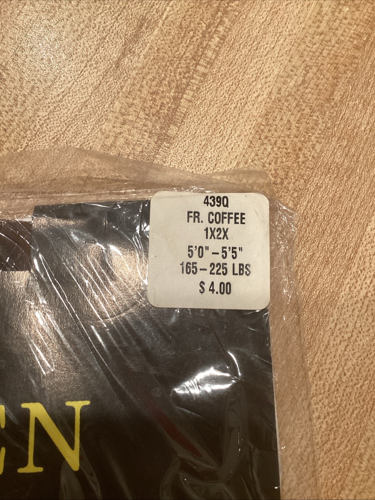 Vintage Pantyhose Lot of 2 Coffee Queen up to 5’6” 225 lbs