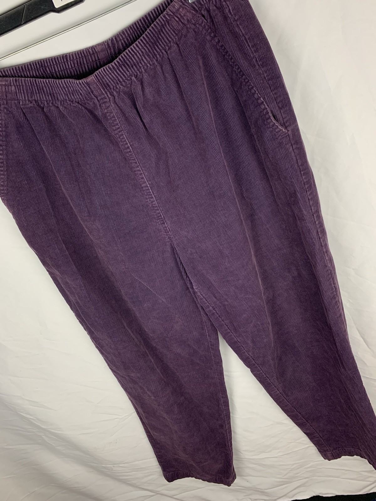 Vintage Purple Corduroy Pants Northern Reflections 30” Waist 28” Inseam