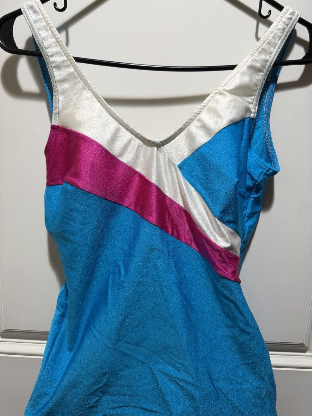 Vintage 50’s 60’s Blue Bathing Suit Marylin Monroe Swimsuit RARE