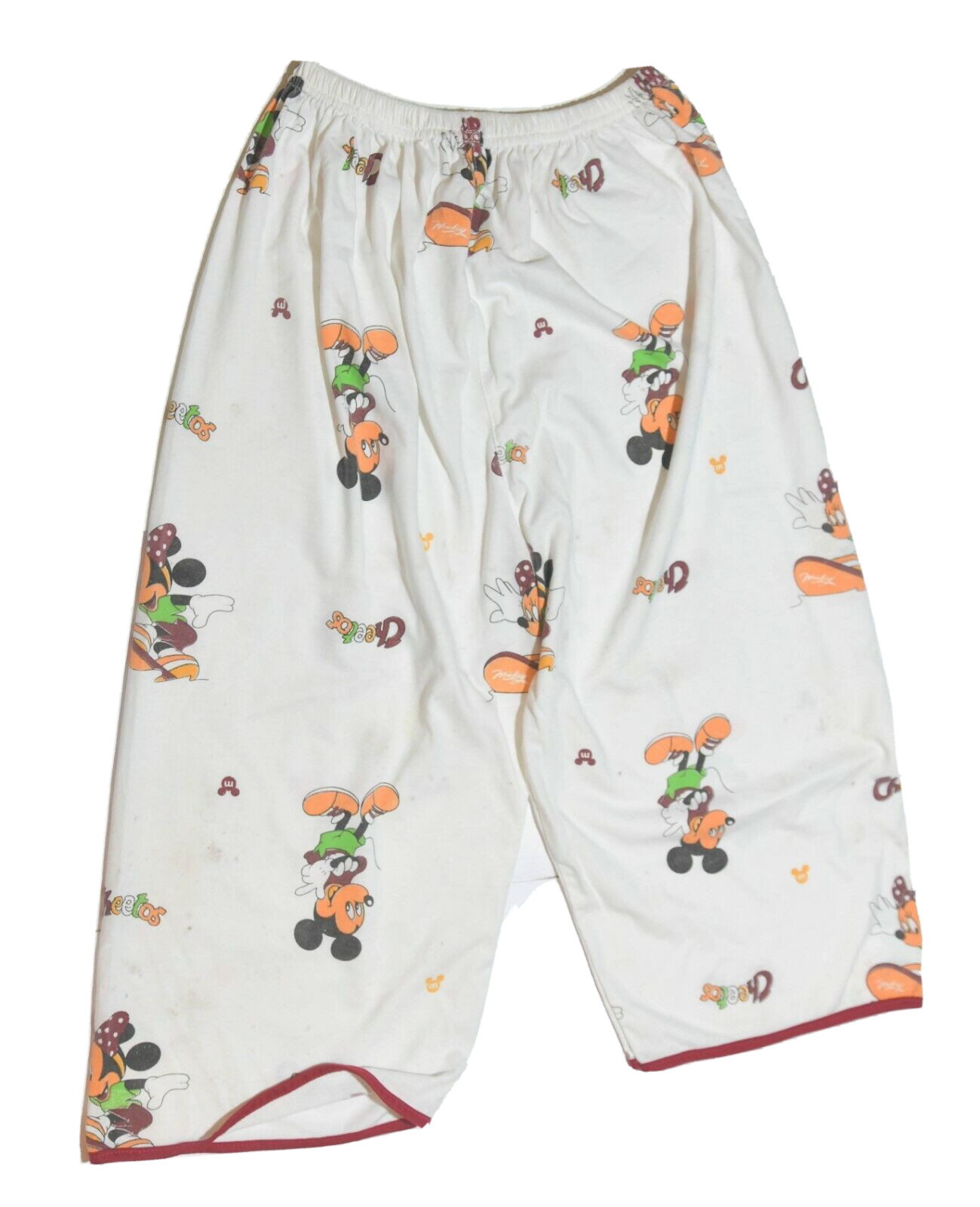Vintage Mick And Minnie Mouse Lounge Bottoms Women’s Size S „Junk Food” *READ*