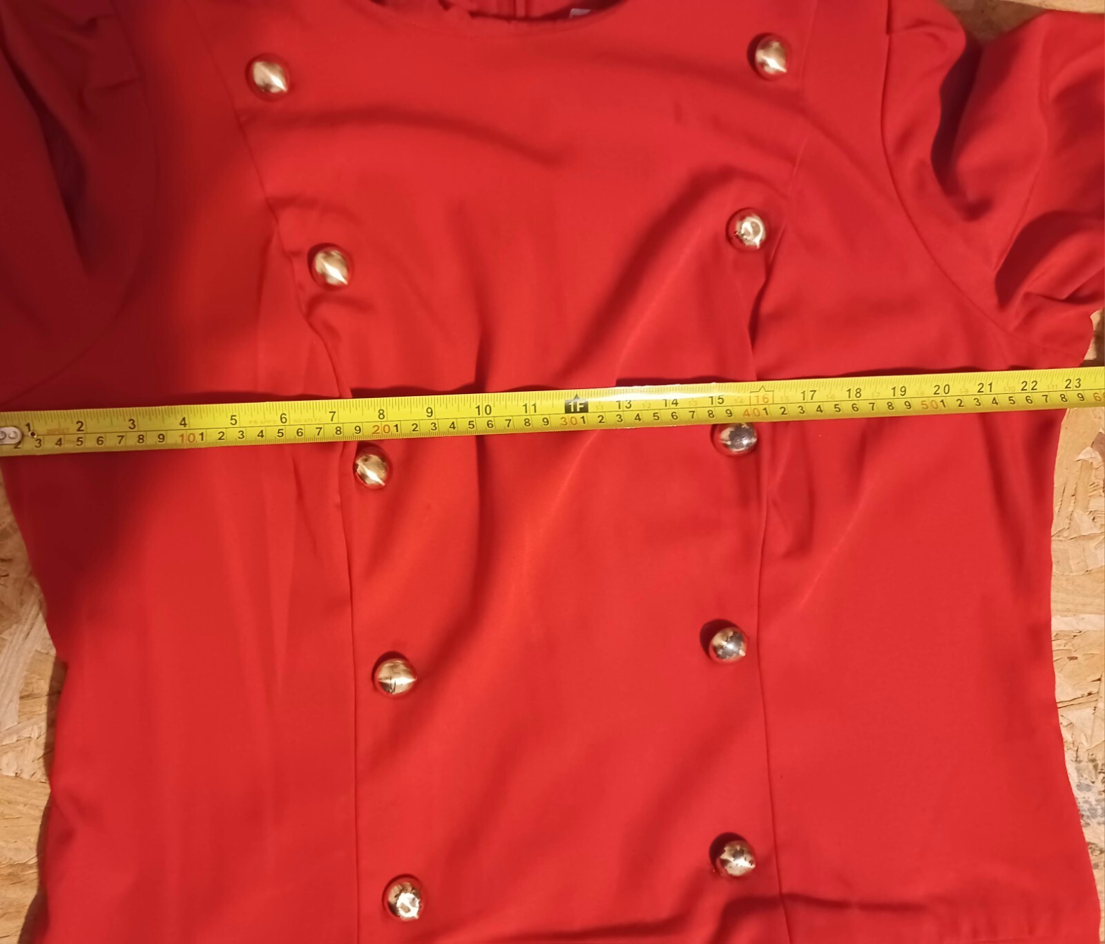 Vintage Ari’s Korner Red Maxi Dress With Button Details – Plus Size 20