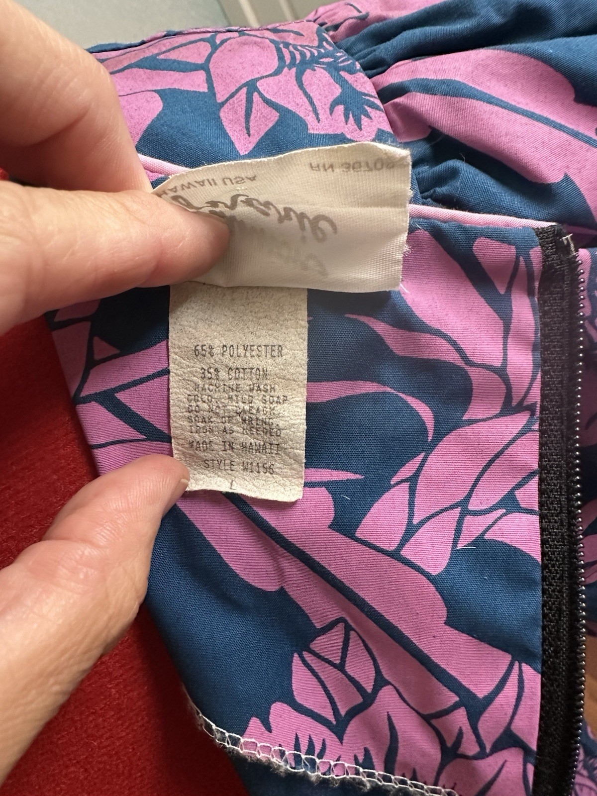 Vintage 90’s Hawaiian Shannon Marie Tea Length Muumuu