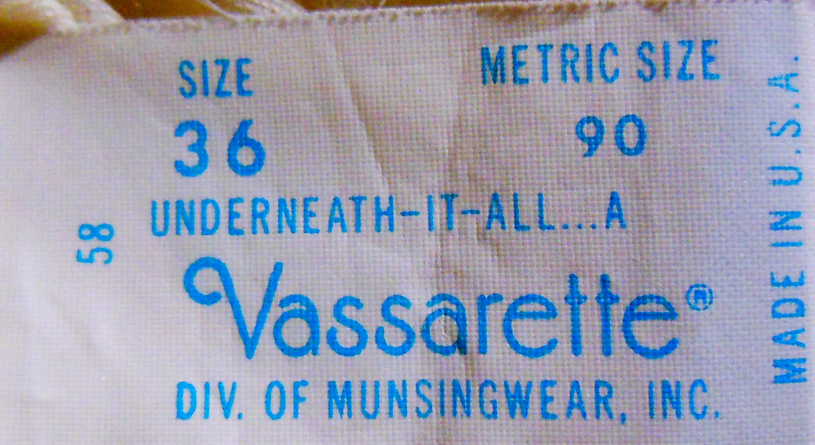 VASSARETTE UNDERNEATH-IT-ALL CREAM CREPELON MEGALACY BODICE LONG NIGHTGOWN M EVC