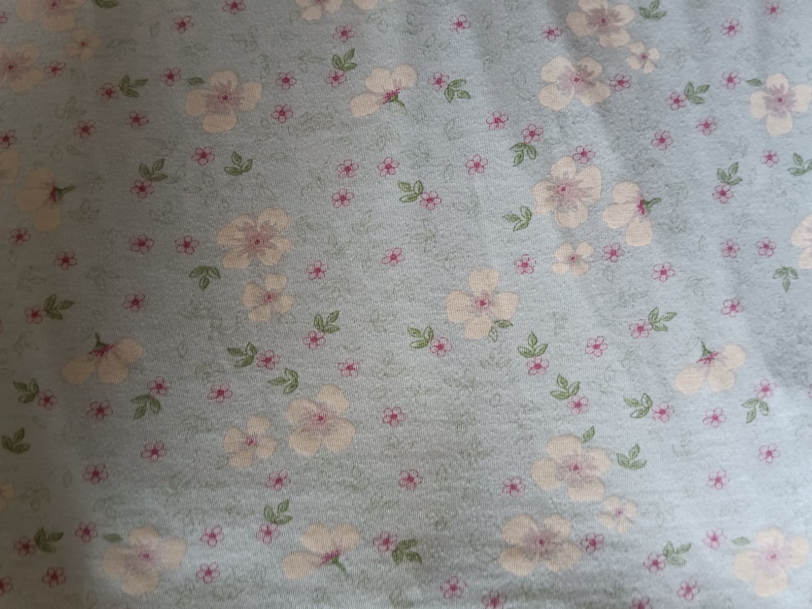 Vintage 90s Vanity Fair Floral Print Nightgown Dress Cottagecore Coquette
