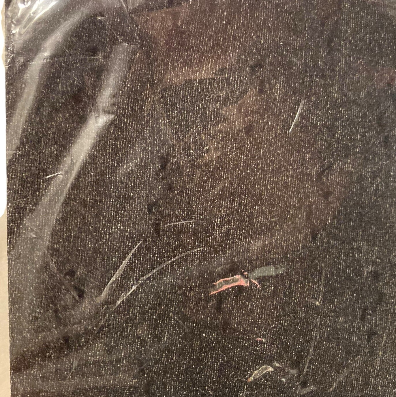 Vintage Chubby Chick Plus Pantyhose Black Print Size 1X Hips 44”-48” 180-200#
