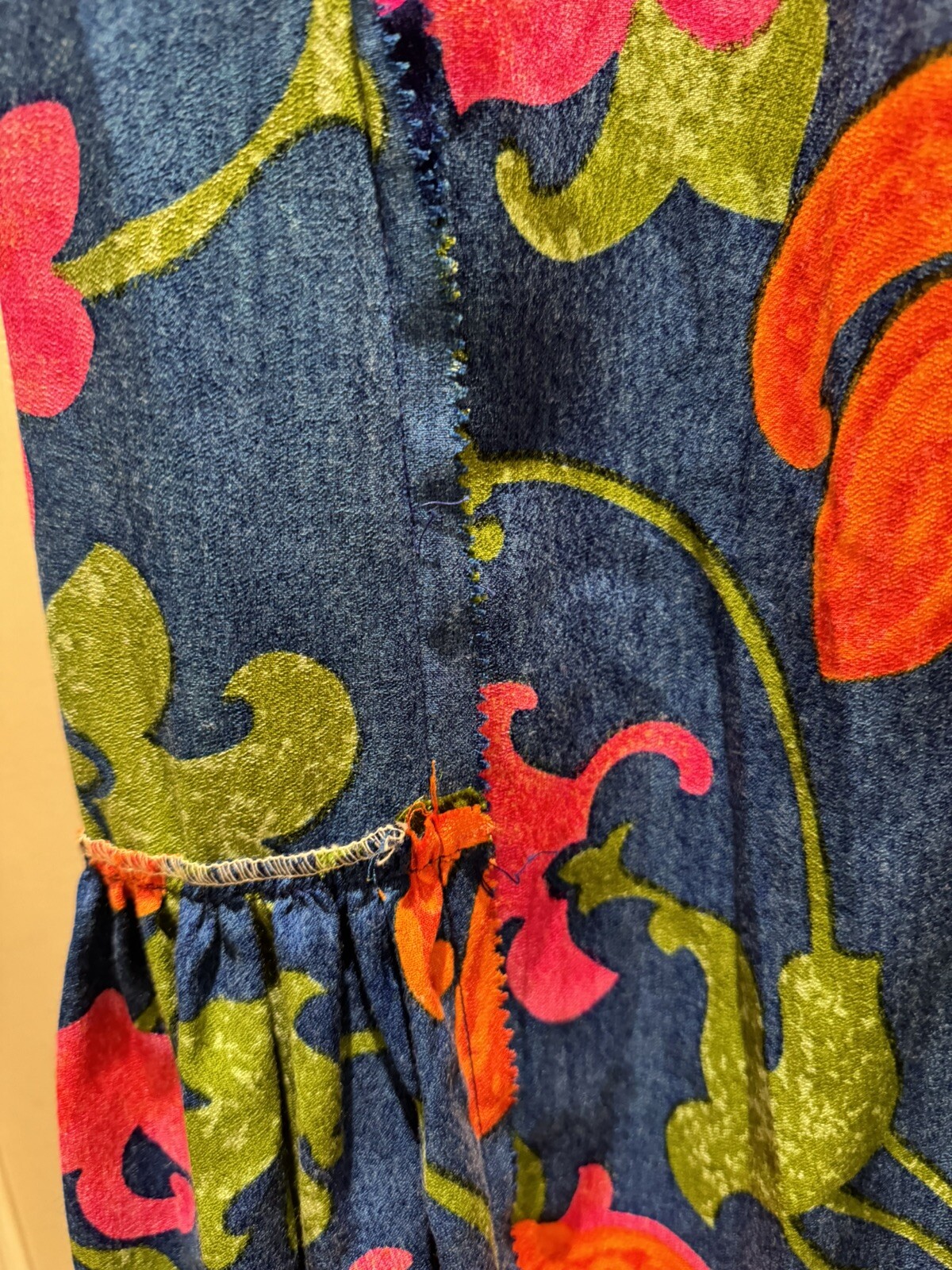 Waltah Clarke’s Vintage Hawaiian 60s Sleeveless Maxi Dress – US Size 9/10
