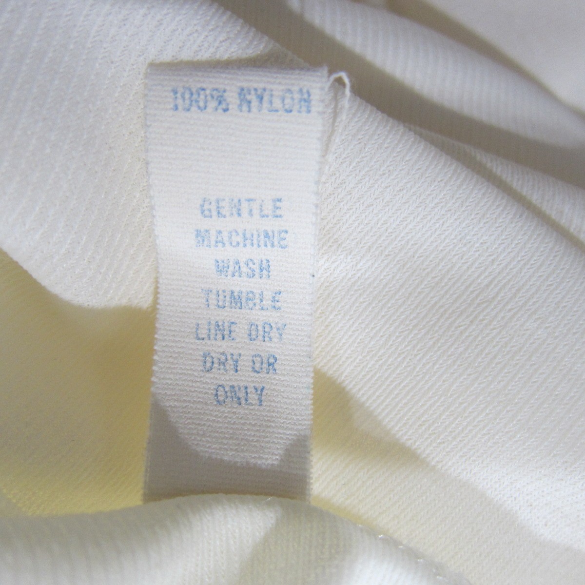 Vintage Val Mode Ivory Full Length Slip Dress Nightgown Lace Details Size M