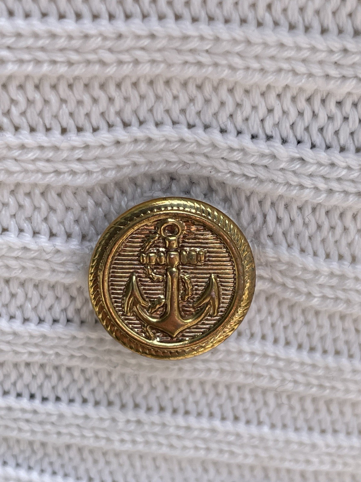 Vintage Organically Grown by Arpeja Nautical Sweater Sailing Patch 1980’s L
