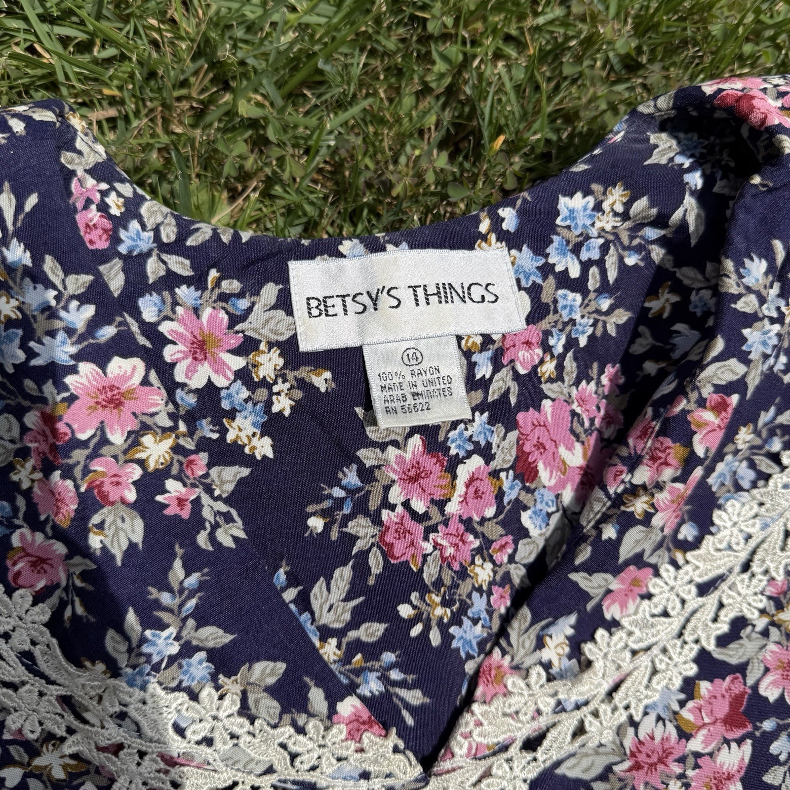 Betsys Things Floral Dress